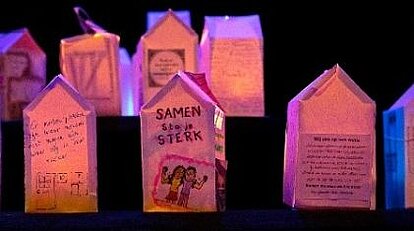 Huisjes met lichtjes